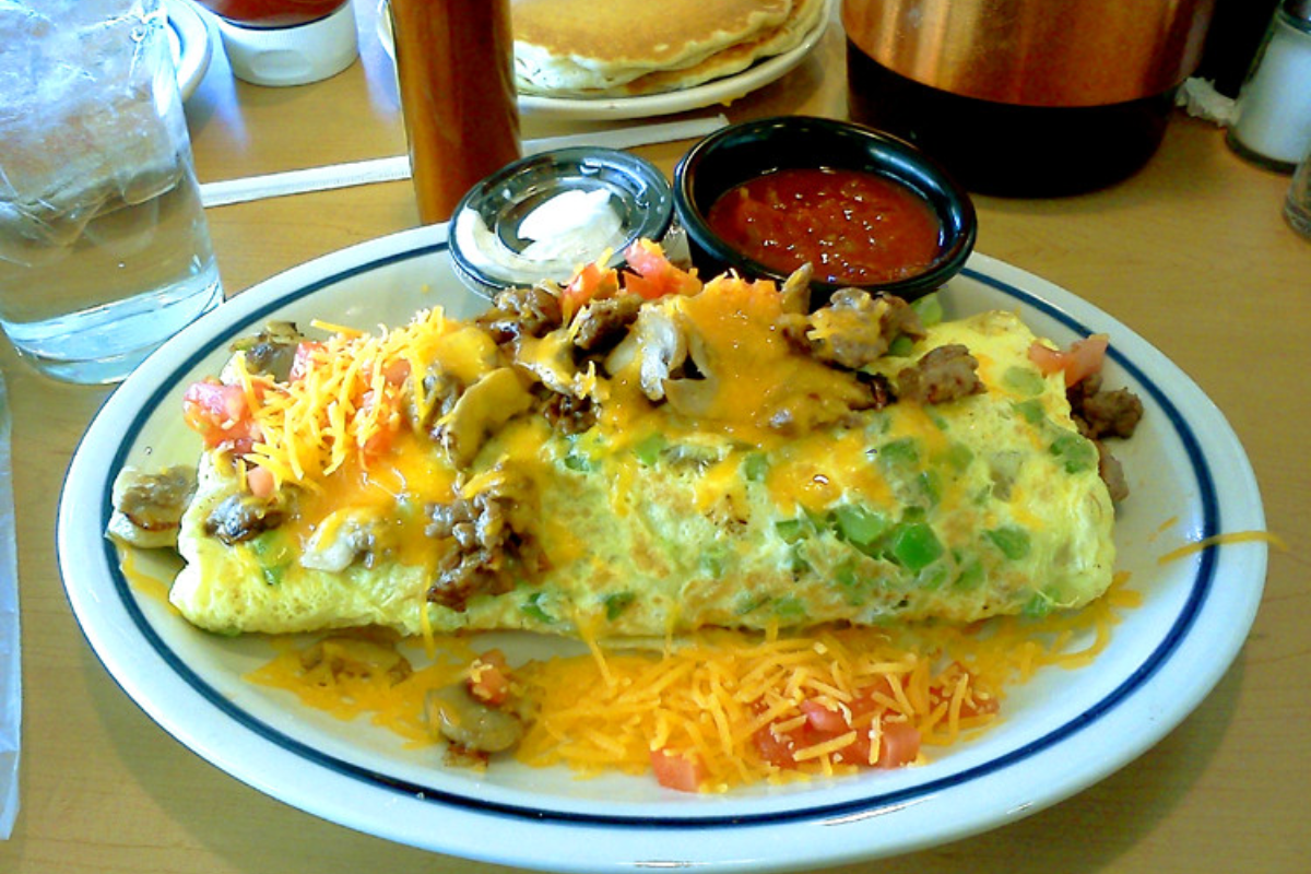 Big Steak Omelette
