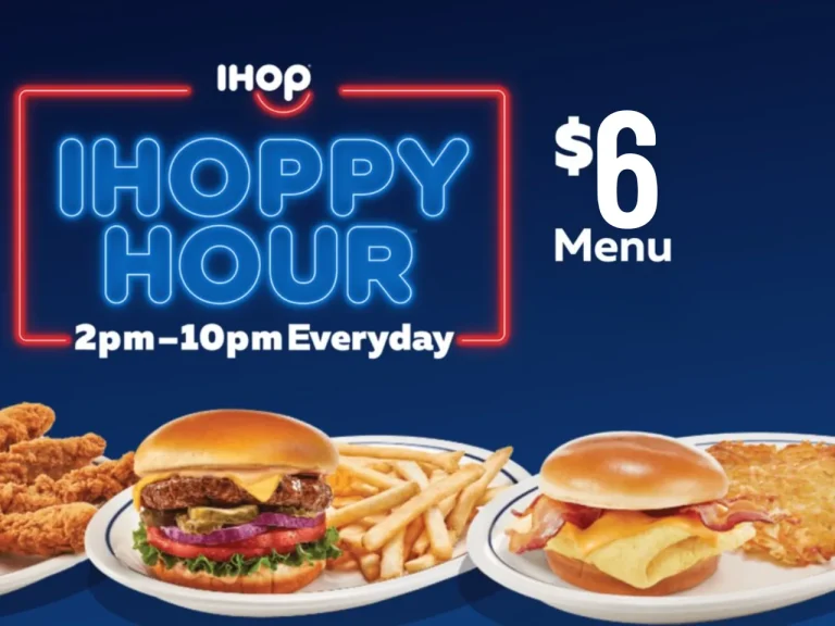 IHOP Happy Hour Menu